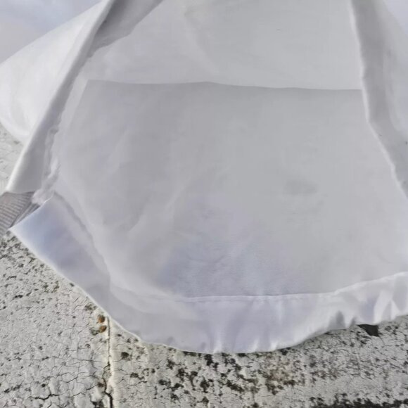 Jimmy Choo Dust Bag White Polyester Storage Bag Draw String Made in Italy - Picture 2 of 10